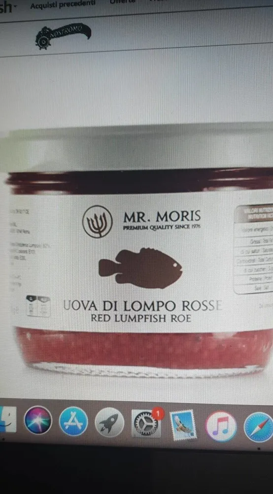 Uova di lompo rosse