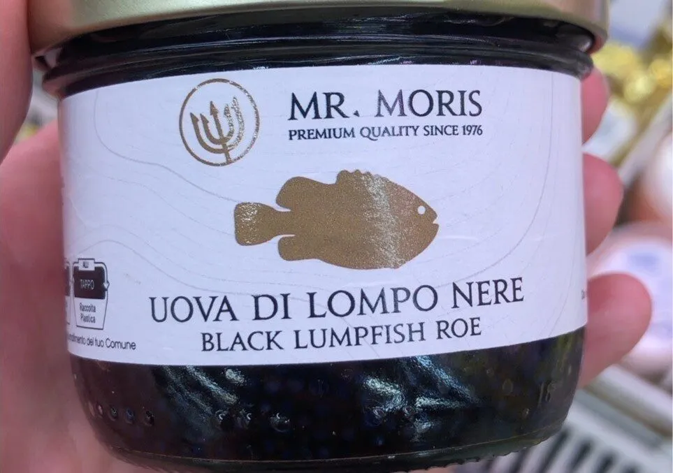 Uova di lompo nere