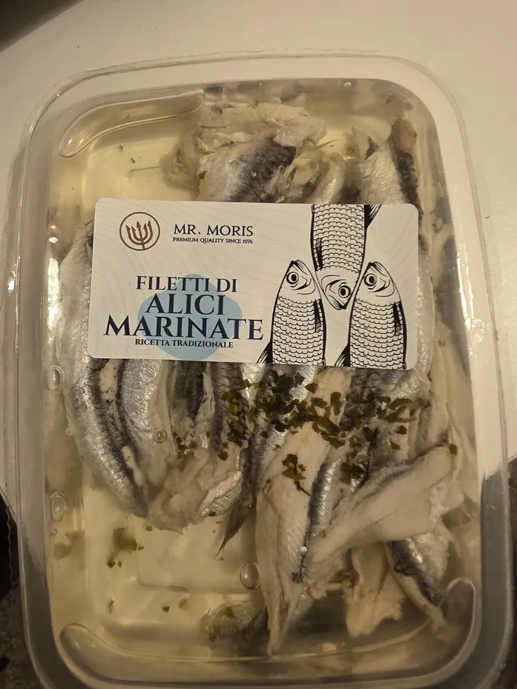 Filetti Alici Marinate