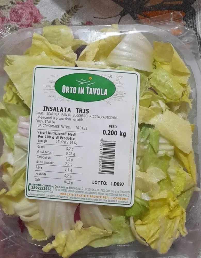 Insalata tris