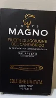 Filetti di acciughe del cantàbrico in olio evo