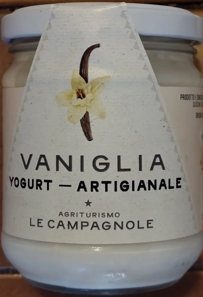Yogurt intero alla vaniglia