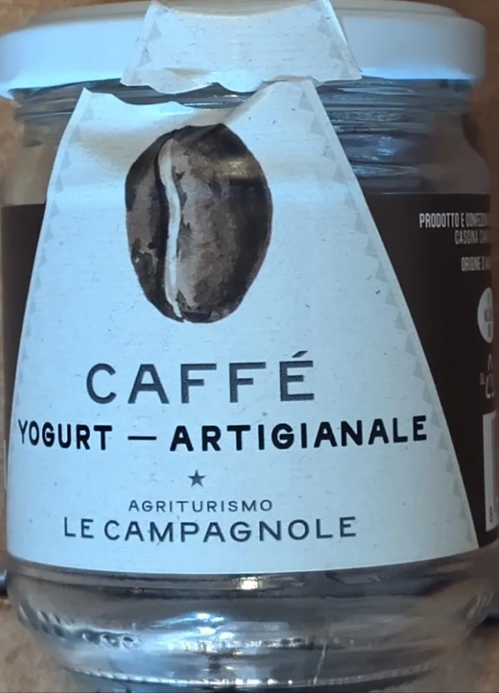 Yogurt intero al caffè