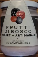 Yogurt intero ai frutti di bosco