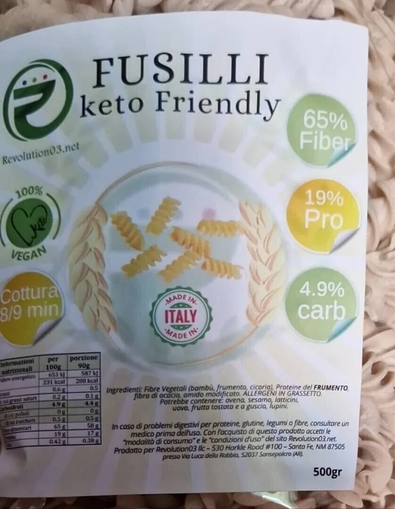 FUSILLI KETO
