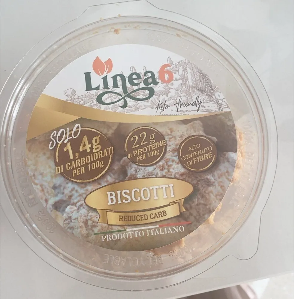 Biscotti reduced carb