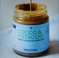 Crema di cocco e pistacchi