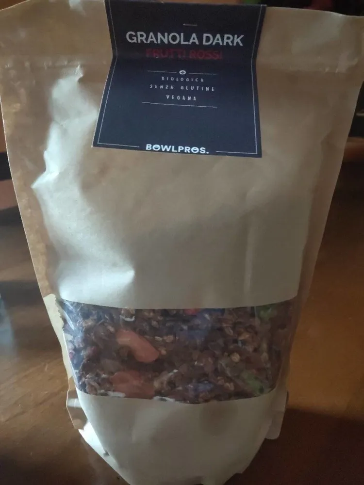 Granola dark frutti rossi