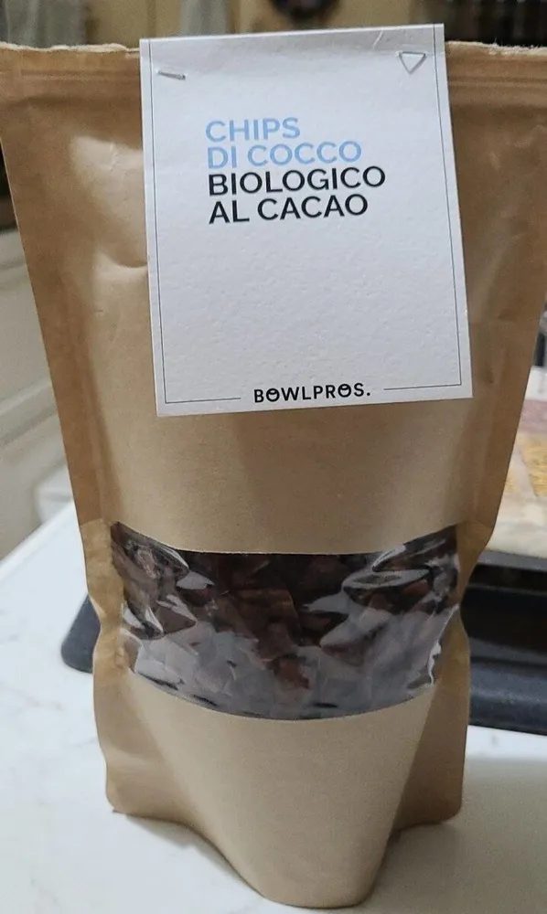 CHIPS DI COCCO AL CACAO