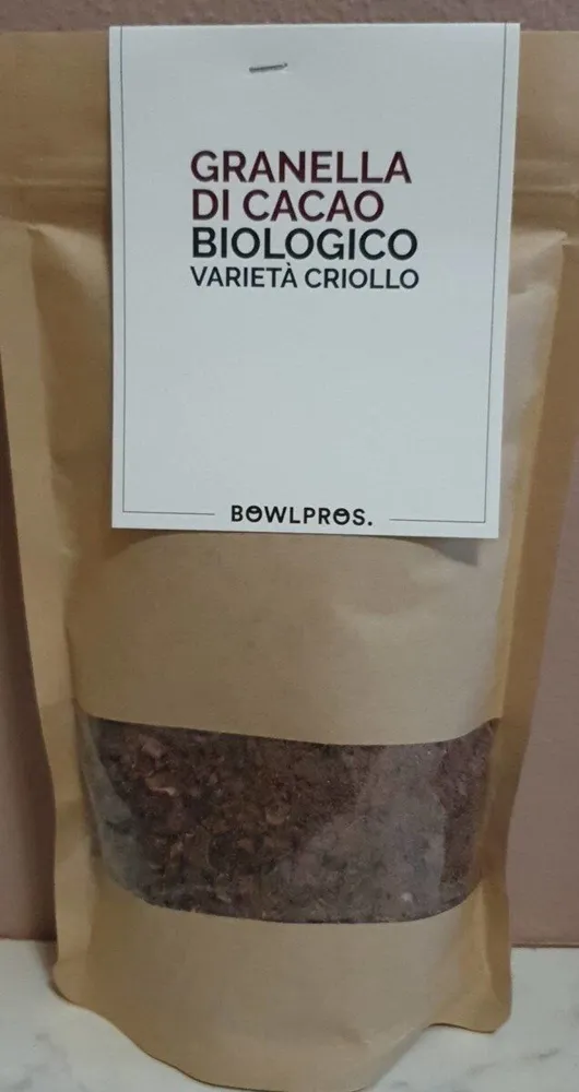 Granella di cacao biologico varietà criollo