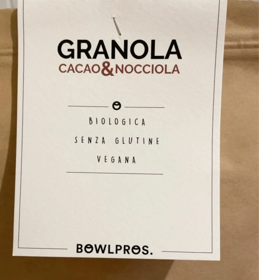 Granola cacao&nocciola