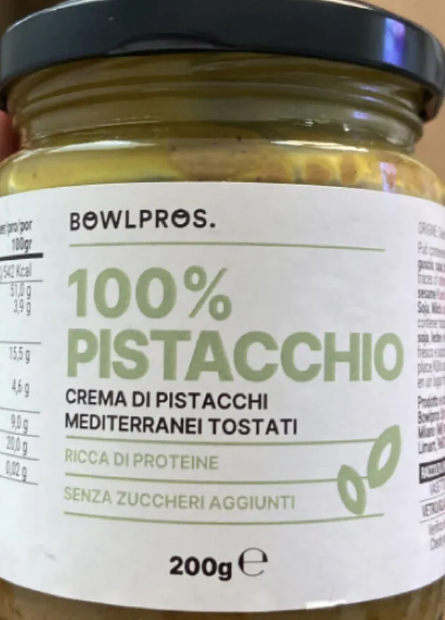 100% pistacchio