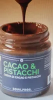 Crema cacao e pistacchi