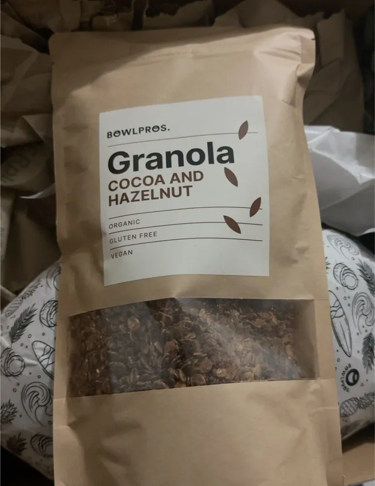 Granola Cocoa and Hazelnut