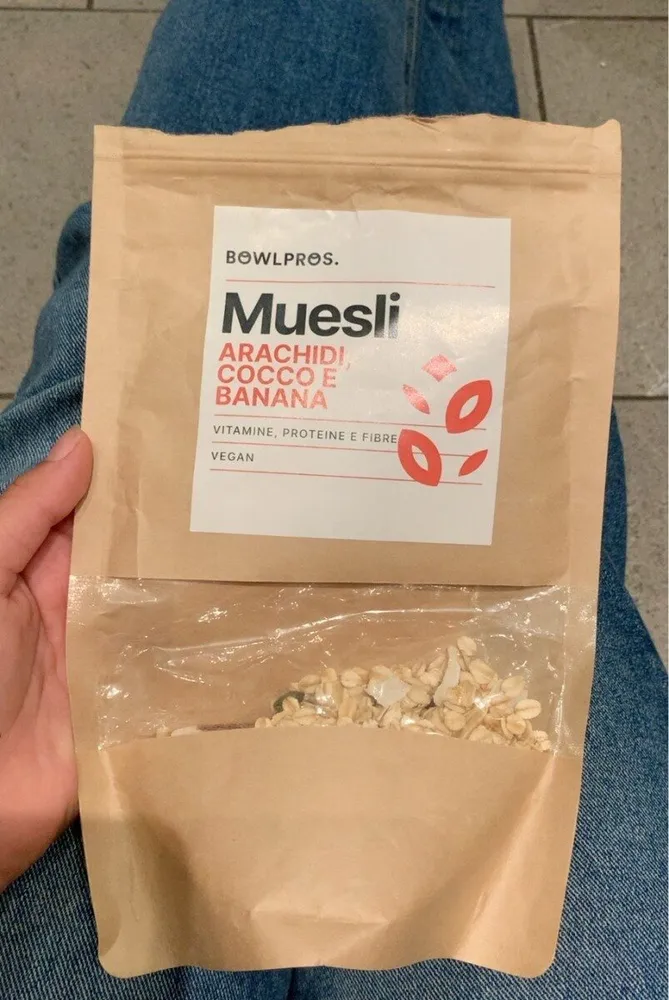 Muesli (arachidi cocco e banana)