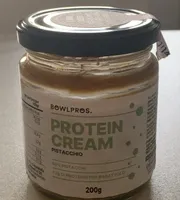 Crema proteica al pistacchio