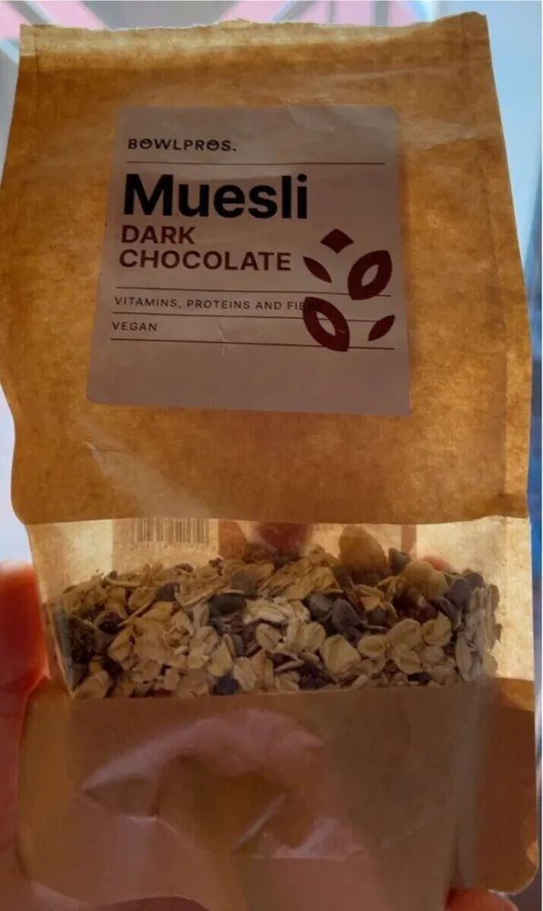 Muesli dark chocolate