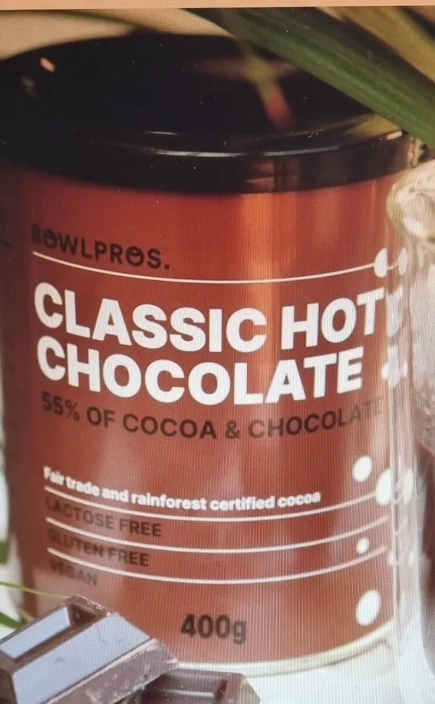 Classic hot chocolate