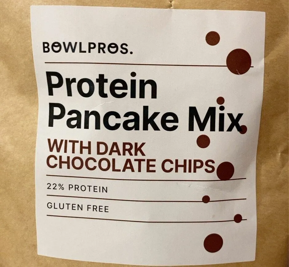 Protein Pancake Mix with dark chocolate chips