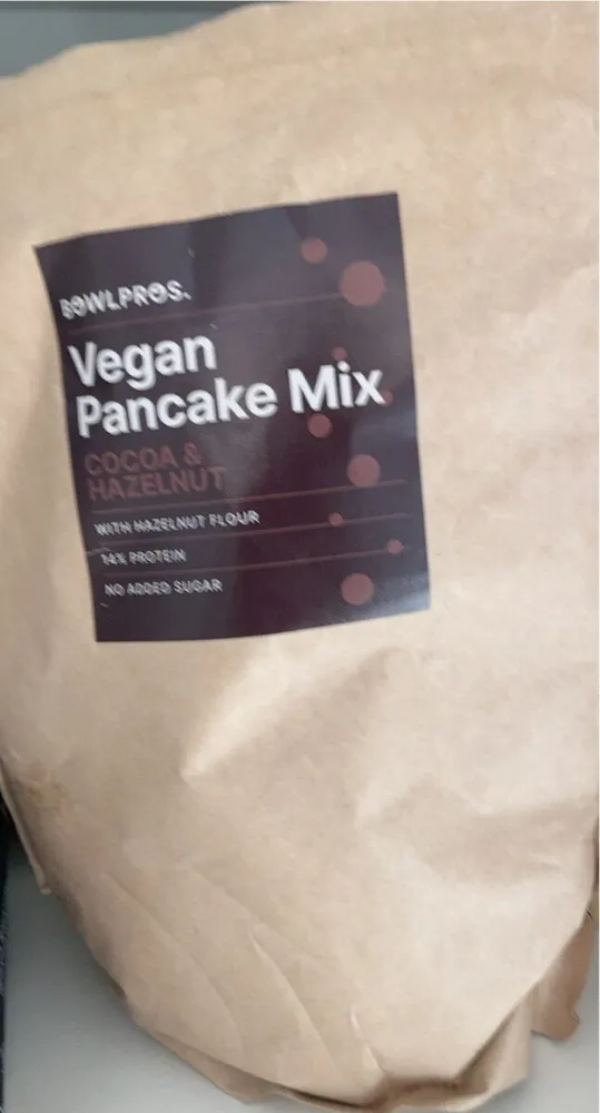 Vegan pacake mix