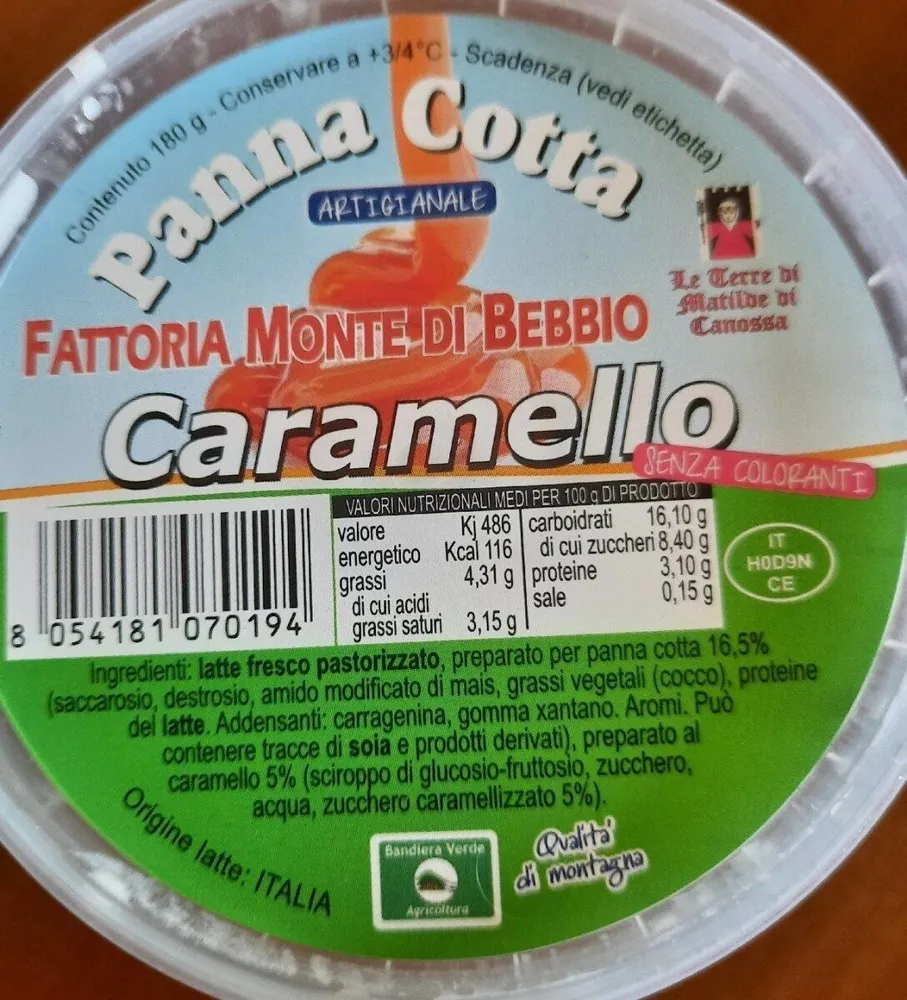 Panna cotta caramello