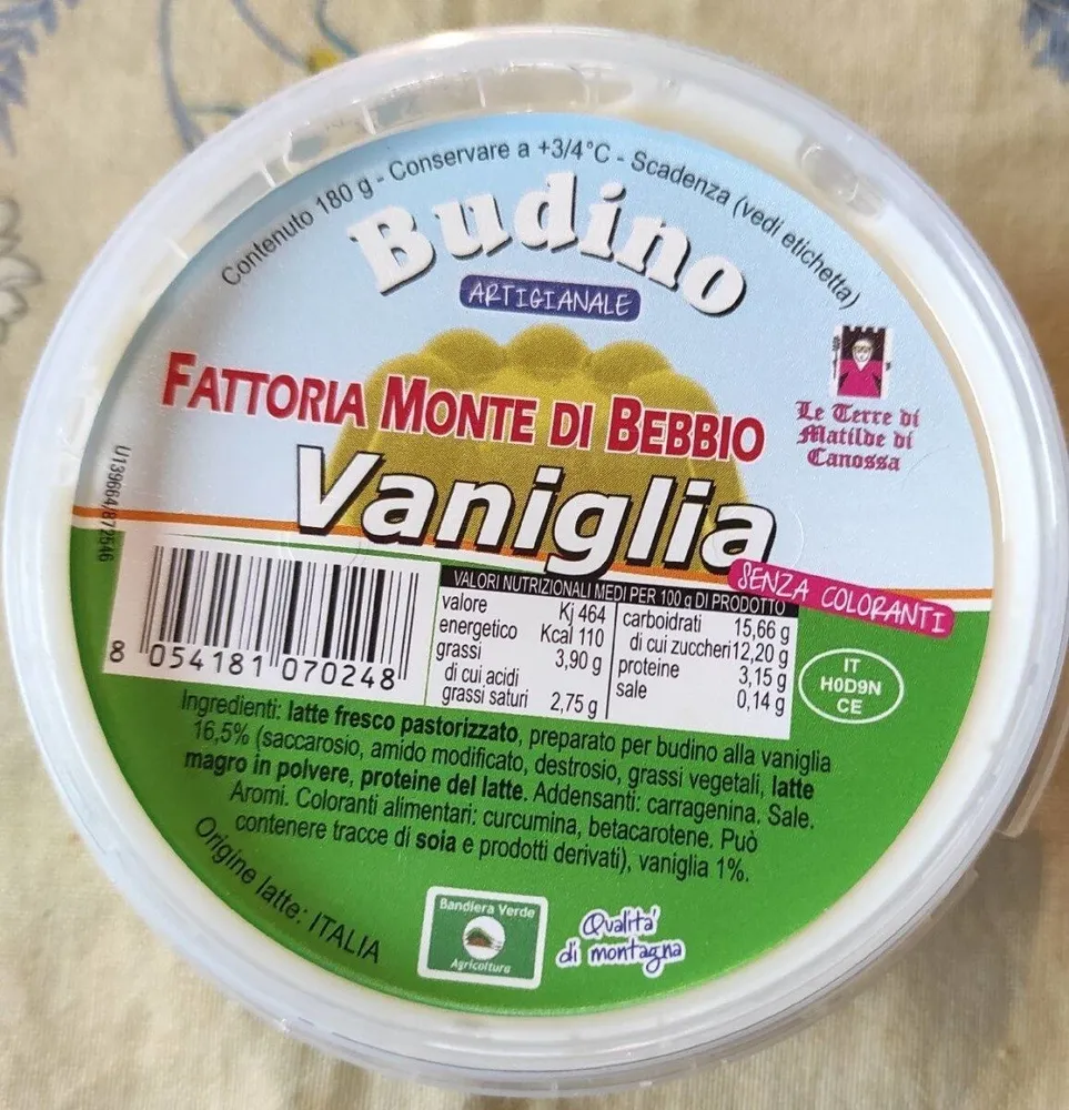 Budino alla vaniglia