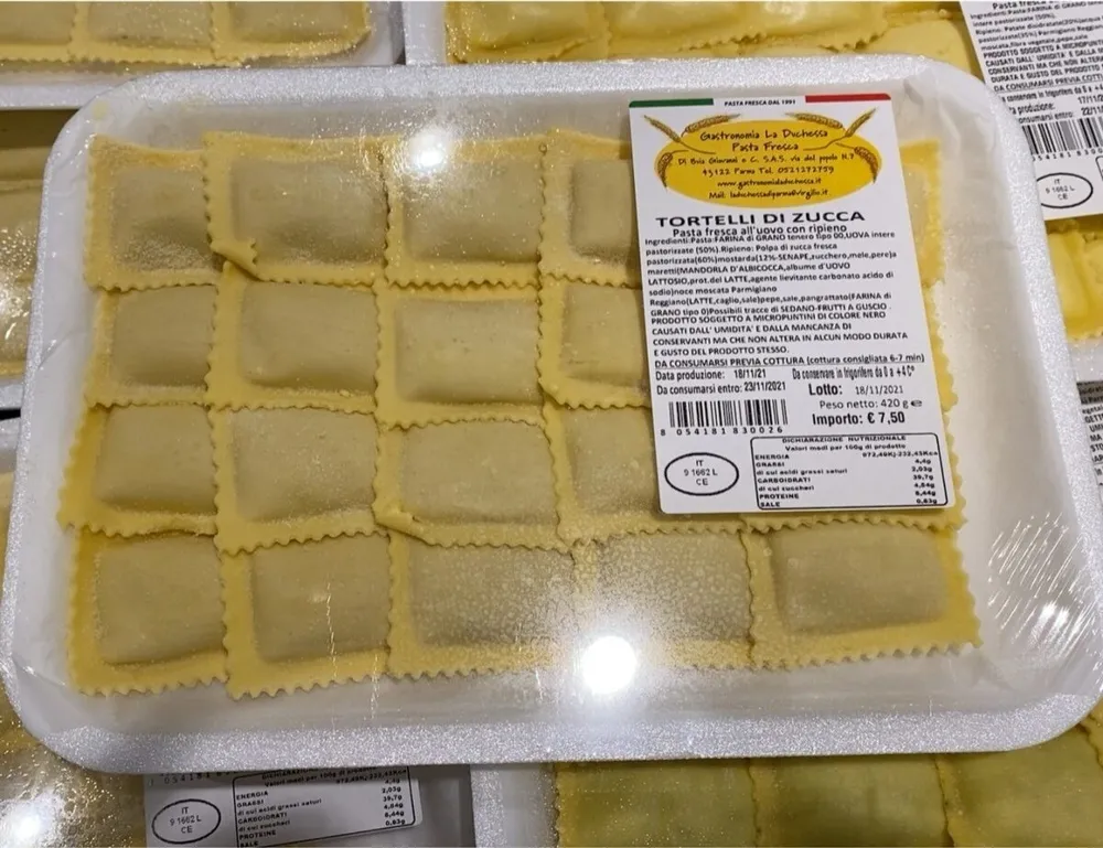 Tortelli di zucca