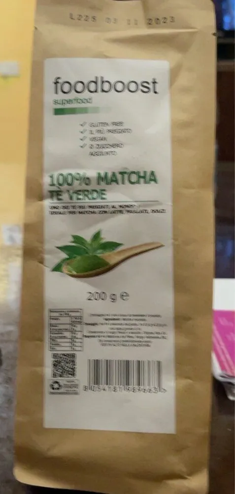 100% MATCHA TÈ VERDE