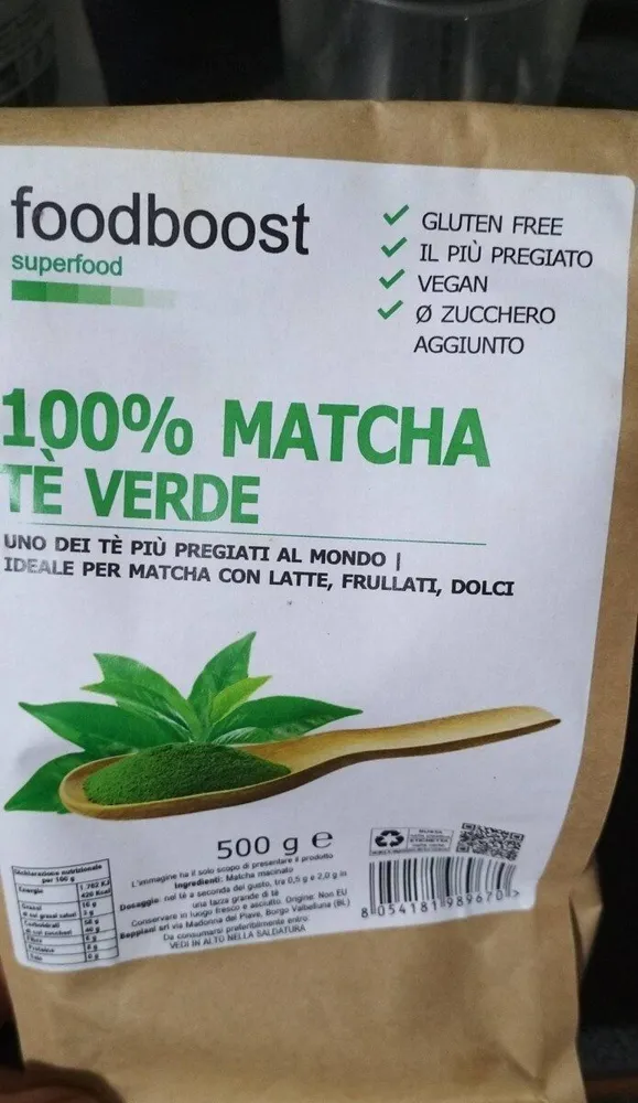 Matcha tè verde