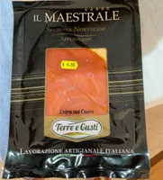 Il maestrale salmone norvegese affumicato