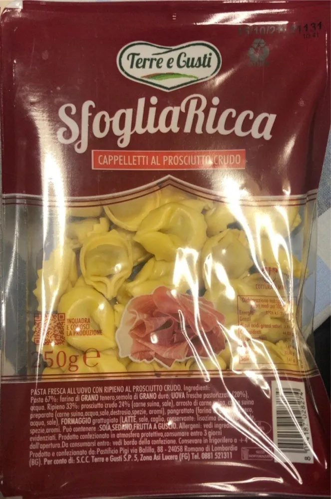 Cappelletti al prosciutto crudo