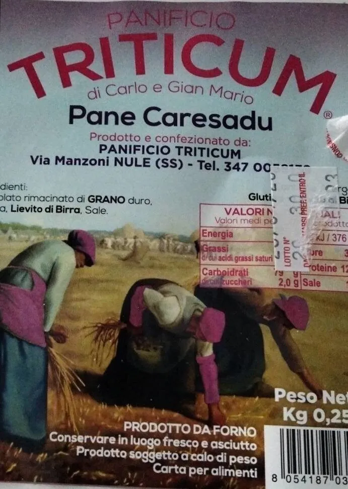 Pane Caresadu