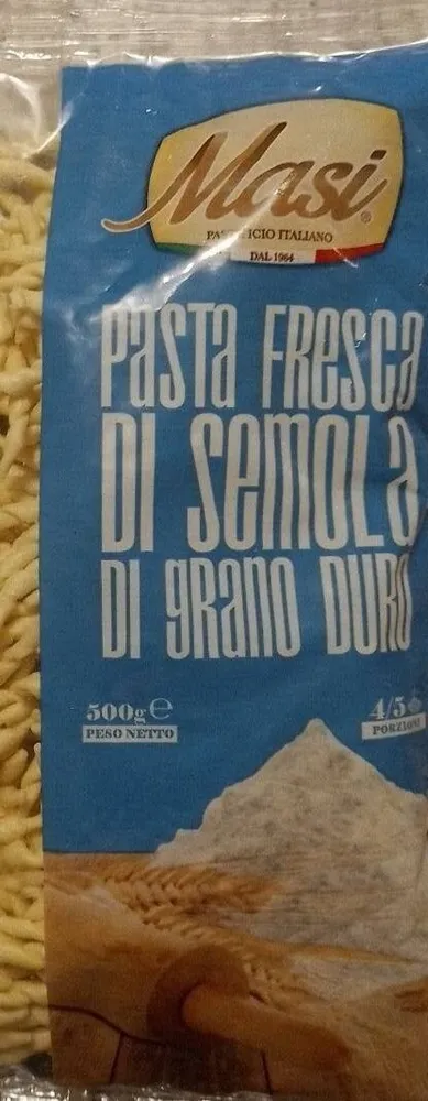 Pasta fresca di semola di grano duro
