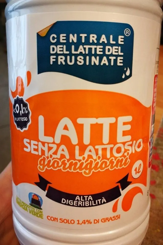 Latte senza lattosio - giorni giorni - parzialmente scremato