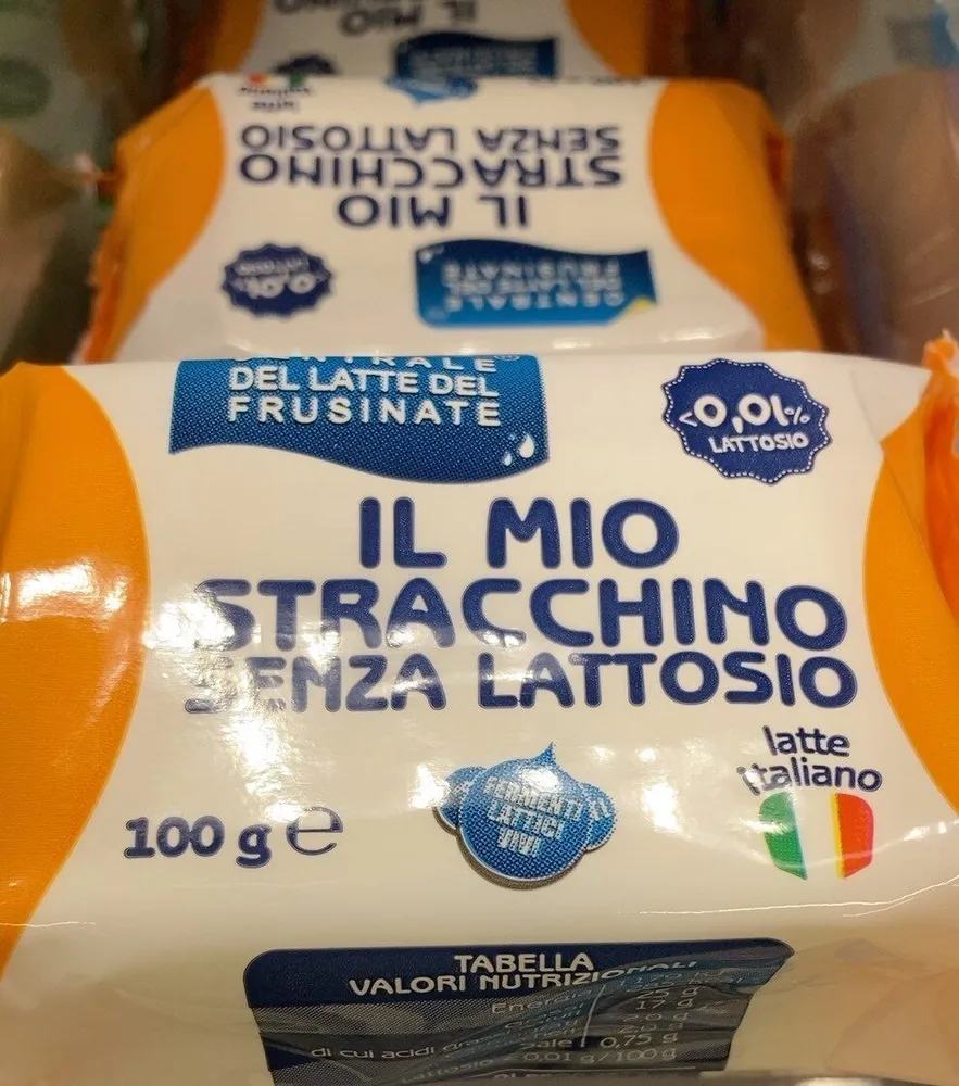 Il mio stracchino senza lattosio