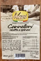 Cannelloni ricotta e spinaci