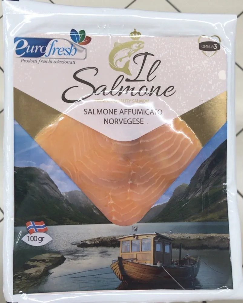 Salmone affumicato norvegese