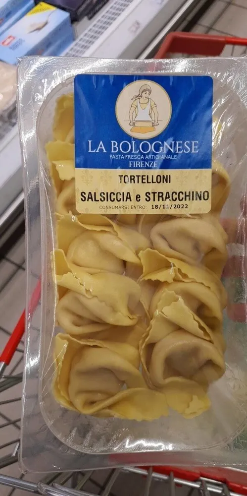 Tortellonj salsiccia e stracchino
