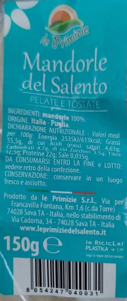 Mandorle Del Salento
