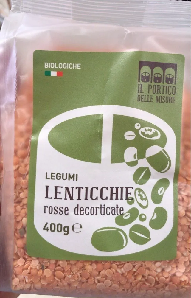 Lenticchie rosse decorticati