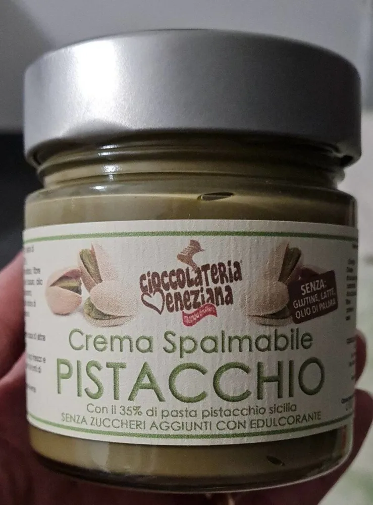 Crema spalmabile al pistacchio