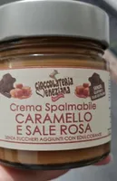 Crema spalmabile al caramello e sale rosa