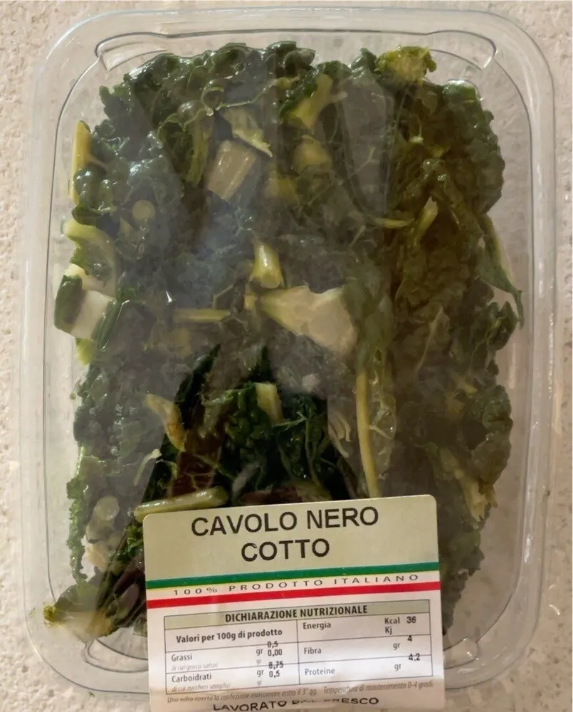 Cavolo nero cotto