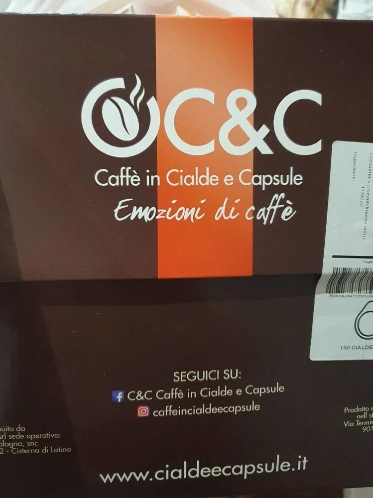 Cialde caffè