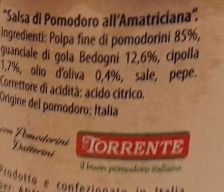 L' amatriciana di Nonna Maria