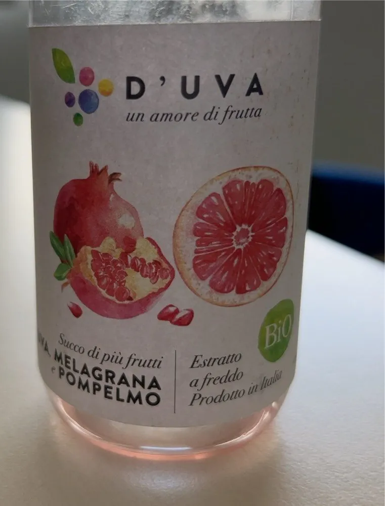 Uva, melagrana e pompelmo