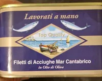 Filetti di acciughe Mar Cantabrico