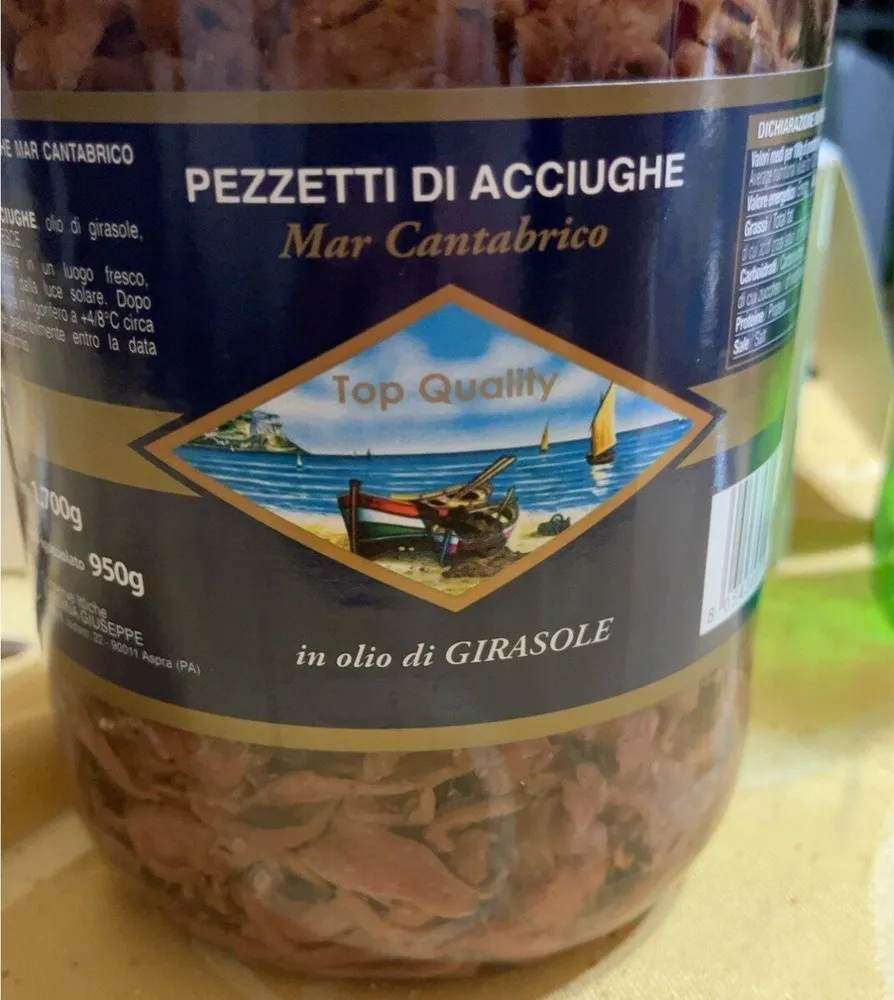 Filetto di acciughe