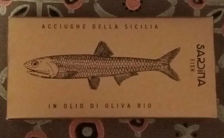 Filetti di acciughe della Sicilia