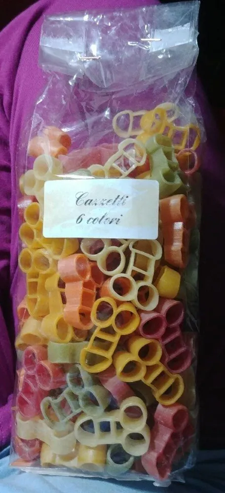Pasta Cazzeti 6 Colori